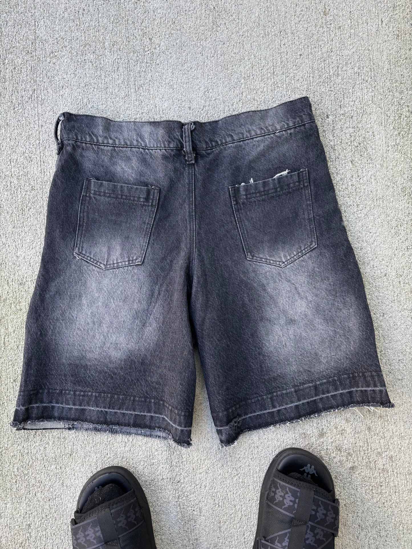 SN Gray Washed Jorts