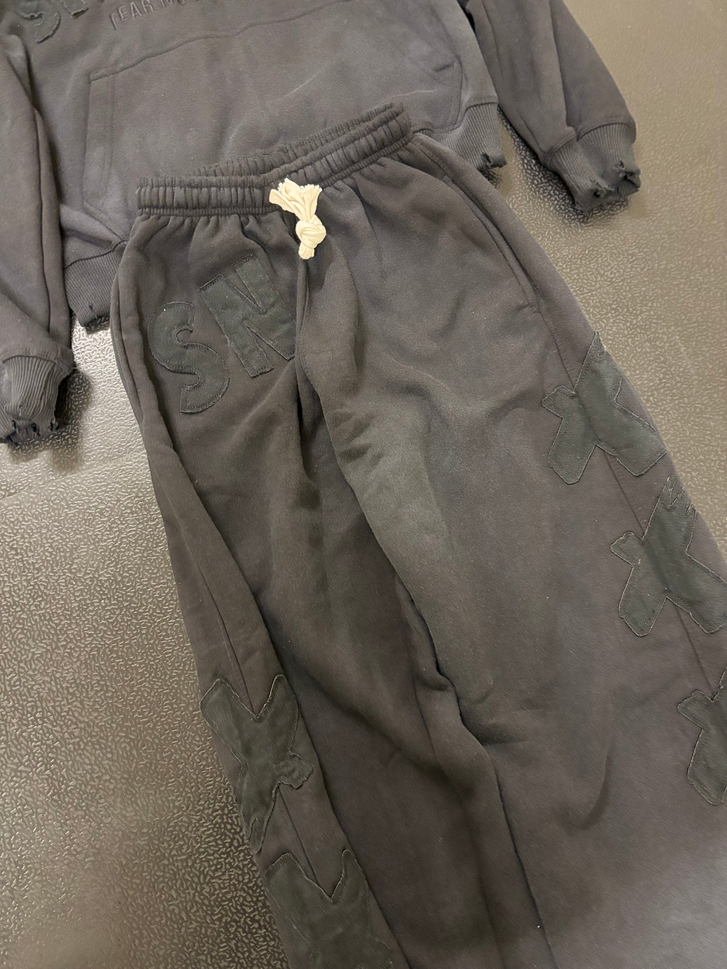 Black Fear No Man but God Sweatsuit