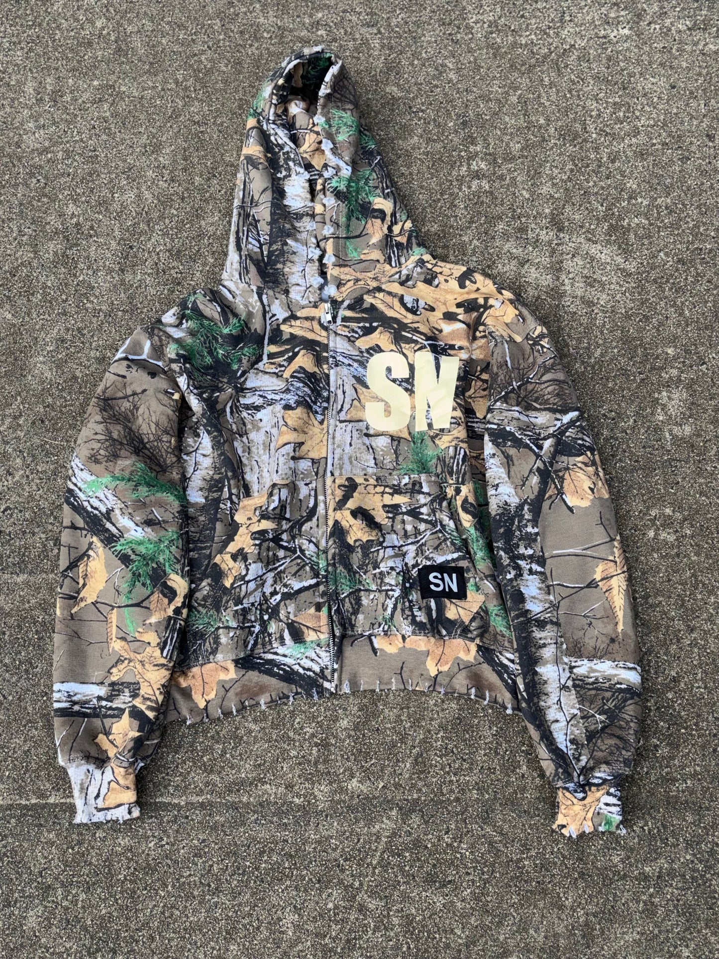 SN Camo Zip Up