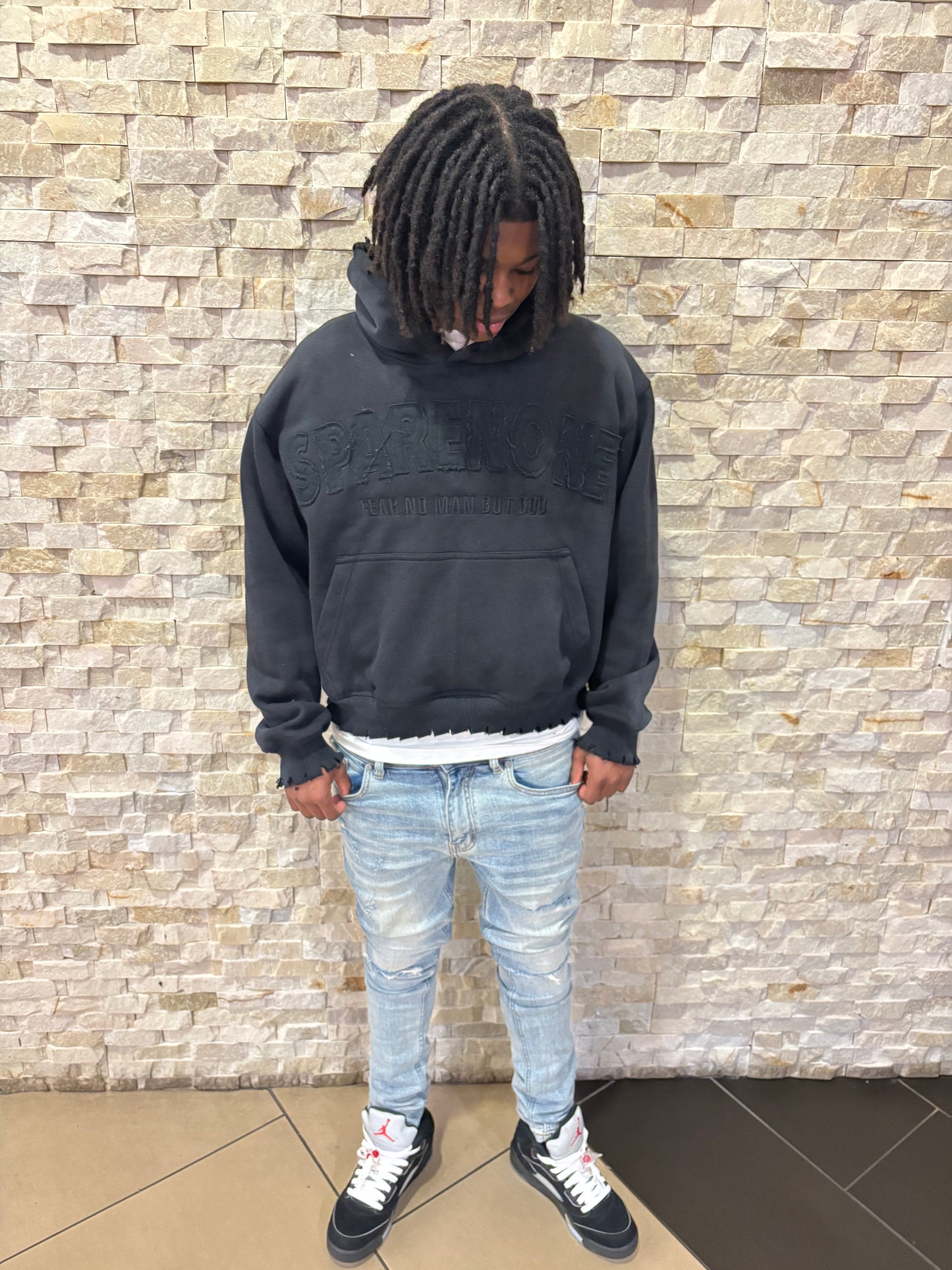 Black Fear No Man but God Sweatsuit